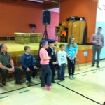 Georgetown Connor,Tory. And Jessica present cheque