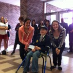 Kelly McGrath and Megan Adams meet Luke at Colonel Gray