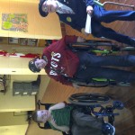 Luke with Carson and Jesse at queen elizabeth elementary in kensington